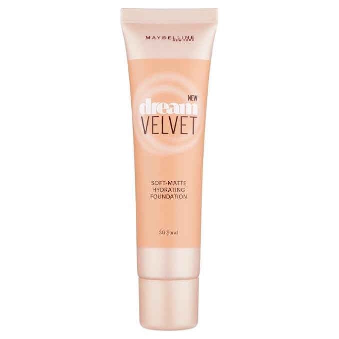 Maybelline New York Dream Velvet Foundation 30 Sand-VivaGrace Women