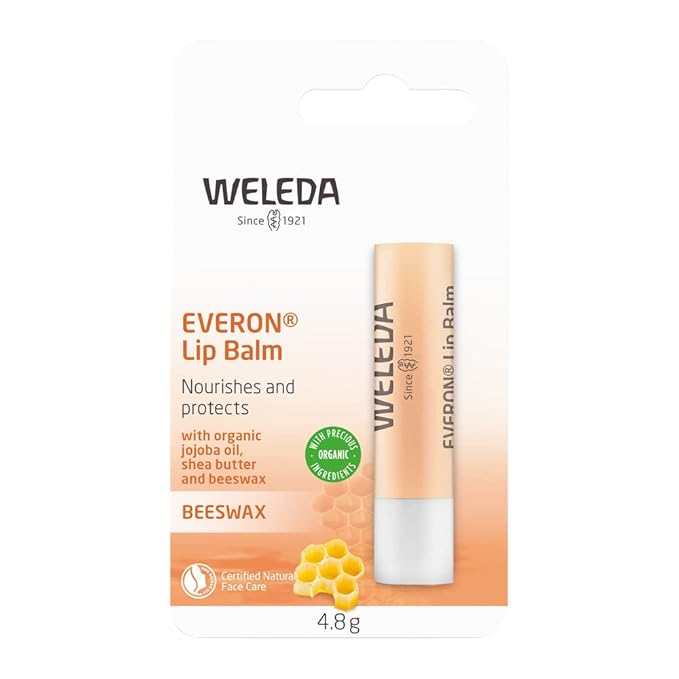 Weleda Everon Lip Balm, Soin Des Levres - 0.17 Oz, White-VivaGrace Women