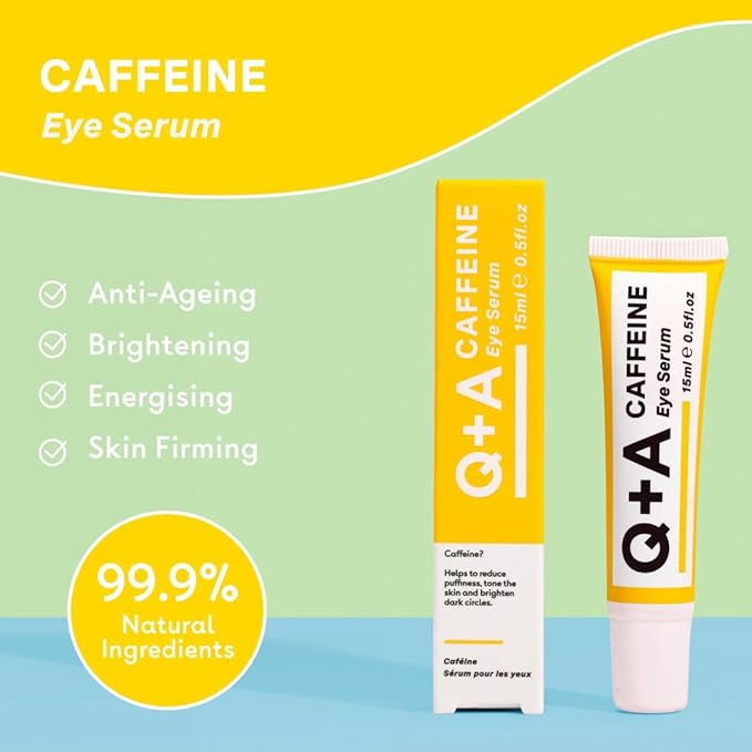 Caffeine Eye Serum. An eye serum to boost circulation and de-puff the under eye area. 15ml/0.5fl.oz-VivaGrace Women