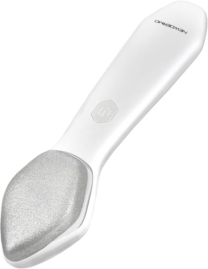 NEWDERMO Microdermabrasion Machine Pro, Large Diamond Electric Microdermabrasion Wand Tool With 3 Levels Frequency for Face Body Exfoliate Skin Care(White)-VivaGrace Women