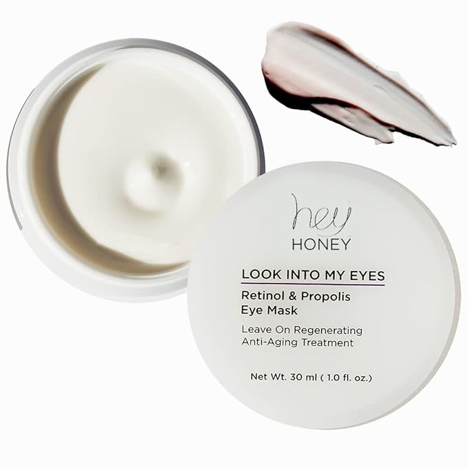 Hey Honey Look Into My Eyes Retinol And Propolis Eye Mask | Provide Intense Hydration and Brightening Benefits To Tired and Stressed Under Eyes Area .1 oz.-VivaGrace Women