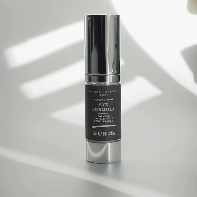 Daimon Barber Age Defence Eye Formula, Eye Cream for Men, Deeply Moisturises and Reduces Dark Circles and Fine Lines, with Mango Butter and Vitamin A, Unfragranced 15ml-VivaGrace Women