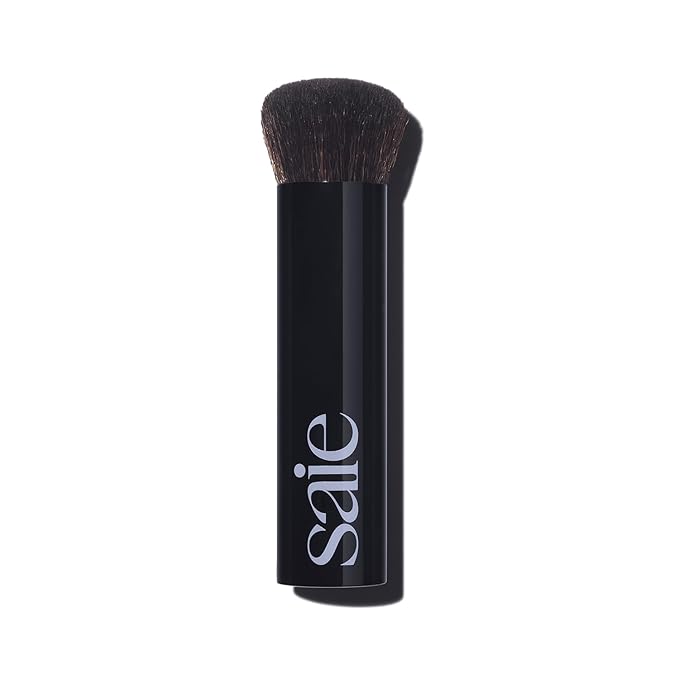 Saie The Base Foundation Brush for Liquid Makeup - Ultra-Soft Makeup Brush with Cruelty-Free, Synthetic Bristles - Designed for Foundation, Skin Tints & Cream Bronzers (1 Count)-VivaGrace Women
