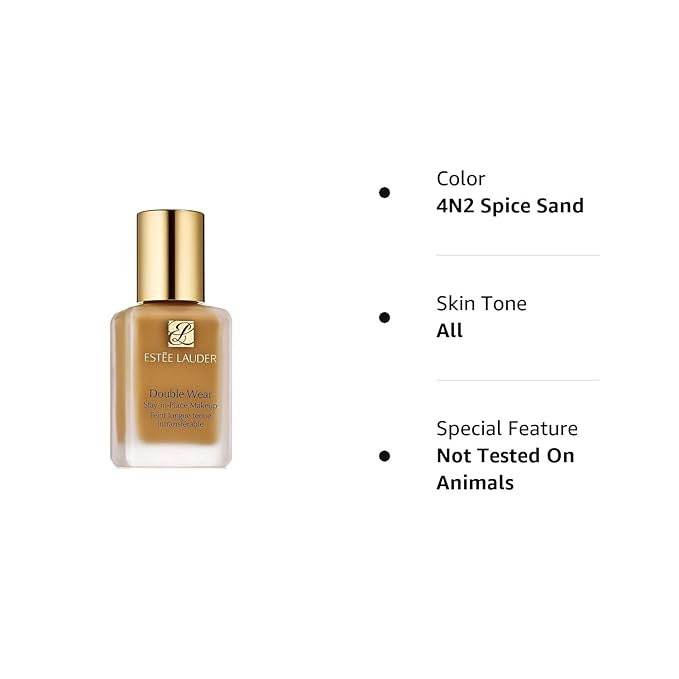Estée Lauder 'Double Wear' Stay-in-Place Liquid Makeup #4N2 Spiced Sand- 1oz-VivaGrace Women