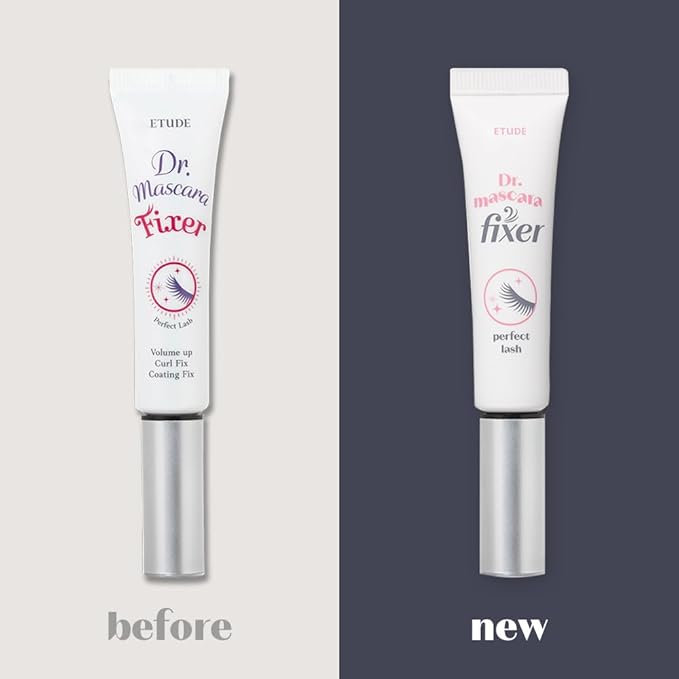 ETUDE Dr. Mascara Fixer For Perfect Lash (6g) | Long-Lasting Smudge-Proof Mascara Fixer with Care Effect | Eyelash Primer | Korean Makeup, Kbeauty