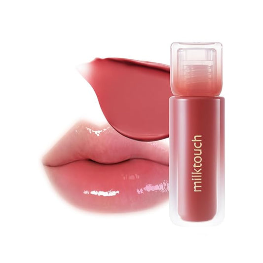 MILKTOUCH Dew Stain Sheer Lip Gloss (06 Rose Demure, 0.14 Fl Oz (Pack of 1))-VivaGrace Women