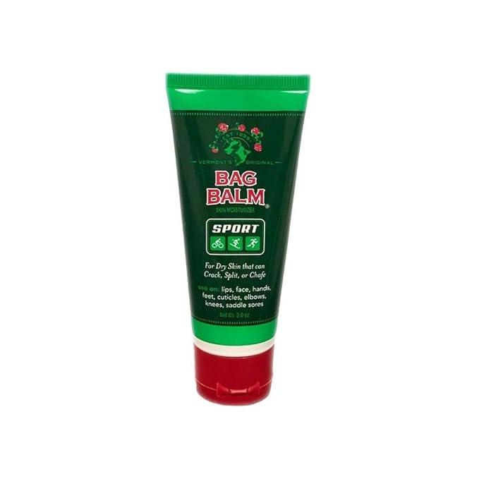 Bag Balm Vermont's Original Hand Moisturizer, Hand Balm for Dry Skin, Cracked Hands, Heels & Dry Hands Treatment, For Dogs and More Ointment, Dry Skin Lotion (2oz Tube (Pack of 2))-VivaGrace Women