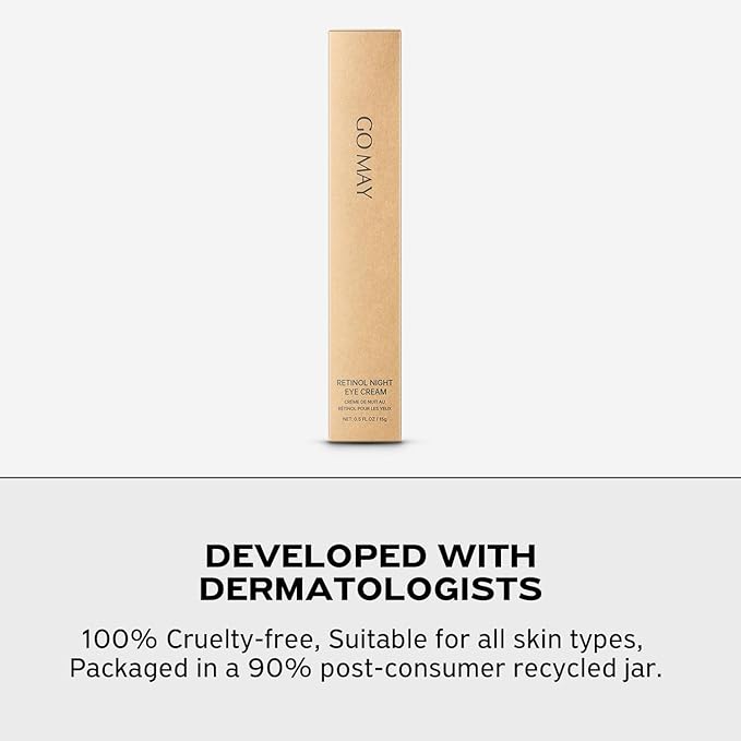 Retinol Night Eye Cream | Anti Aging Eye Cream | Moisturizer Eye Cream | Suitable for All Skin Types | 0.5 FL.OZ-VivaGrace Women