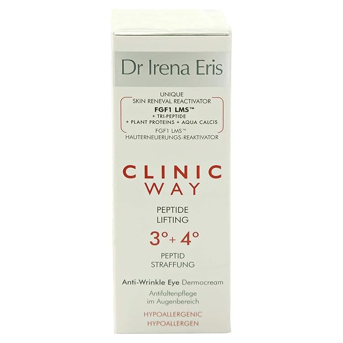 DR IRENA ERIS Clinic Way - PEPTIDE Lifting Day and Night Eye Cream 3°+ 4° - 15 ml-VivaGrace Women