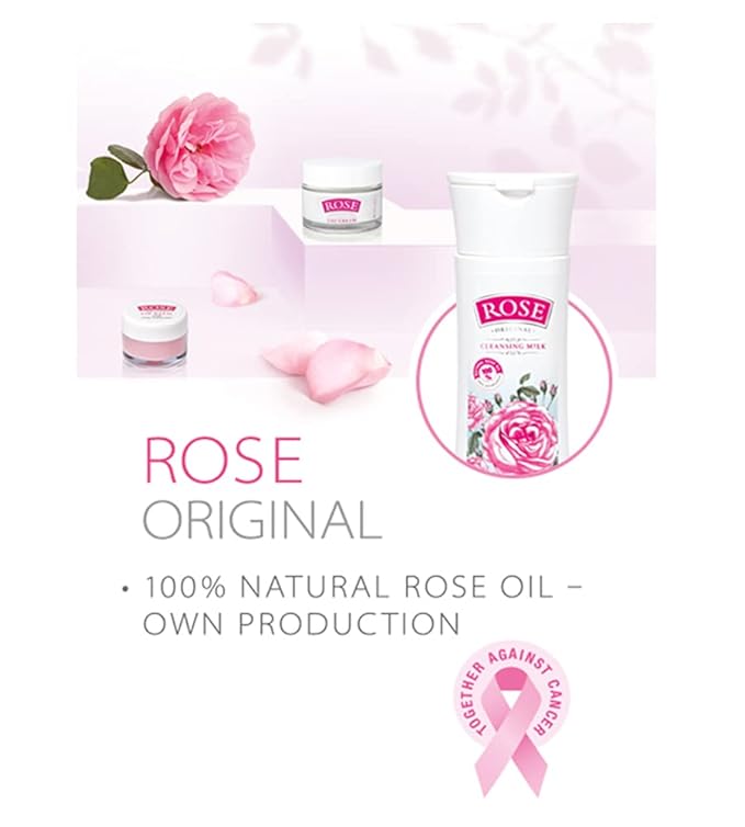 Bulgarian Rose Oil Moisturizing Body Care 3 Piece Gift Set - Natural Rose Body Lotion, Natural Rose Body Wash, Natural Rose Hand Cream-VivaGrace Women