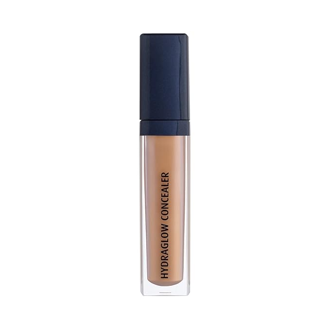 Lune+Aster HydraGlow Concealer - Deep Almond - This medium to full coverage, skin-nourishing concealer hides dark undereye circles, blemishes, redness and other imperfections.-VivaGrace Women