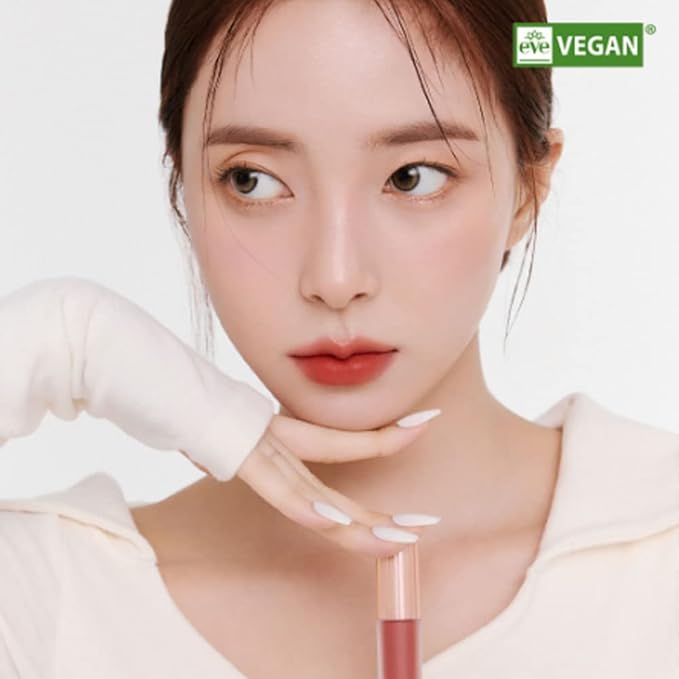 BBIA Last Velvet Tint - Soft & Creamy Matte Finish Lip Stain, Blur Effect with Velvety Texture, Long-Lasting, High Pigment, Lightweight, Non-Drying, Vegan, Korean Lip Makeup (V19 MORE DAZZLING)-VivaGrace Women