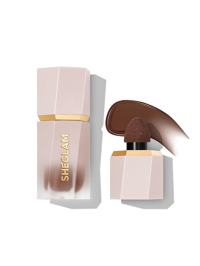 SHEGLAM Sun Sculpt Cool Toned Liquid Contour Stick Long Lasting Cream Bronzer Makeup - Earthy Sepia-VivaGrace Women