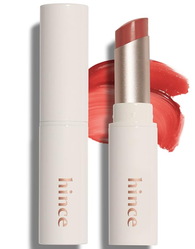 HINCE Mood Enhancer Lip Glow, Moisturizing Lip Balm with Shea Butter & Sweet Almond, Non-Sticky and Long-lasting Tinted Lip Tint with Buttery Balm Texture for Neutral Color 0.2oz. (1, CHILL OUT, 07)-VivaGrace Women