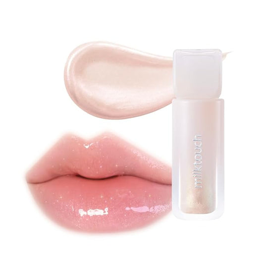 MILKTOUCH Dew Stain Sheer Lip Gloss (01 Honey Dew, 0.14 Fl Oz (Pack of 1))-VivaGrace Women
