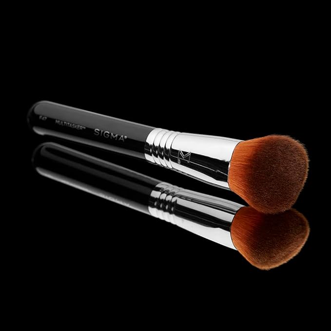 Sigma Beauty F47 Multitasker Makeup Brush – Multi-Use Face Makeup Brush for Blending, Contouring, & Buffing, Use with Foundation, Blush, Bronzer, Contour, or Highlighter (1 Brush)-VivaGrace Women