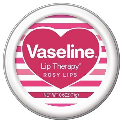 Vaseline Rosy Lip Therapy Valentines 0.6 oz-VivaGrace Women