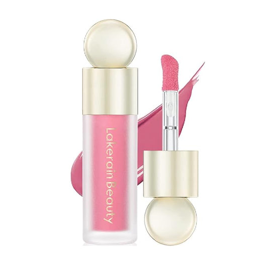 Liquid Blush,Soft Cream Face Blush, Dewy Cheek Tint, Long Lasting Natural Matte Finish Looking,Moisturizing Lightweight Blendable Feel (02 - HAPPY)-VivaGrace Women