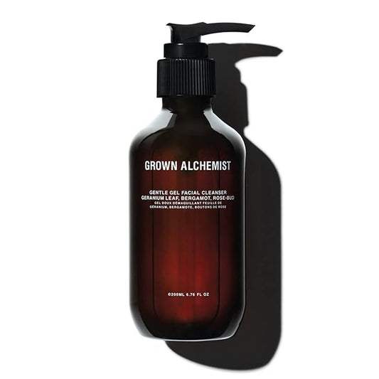 Grown Alchemist Gentle Gel Facial Cleanser with Bergamot and Rosebud. Hydrating Exfoliating Face Wash with Willow Bark, a Salicylic Acid Alternative. Natural Facewash for Men and Women-VivaGrace Women