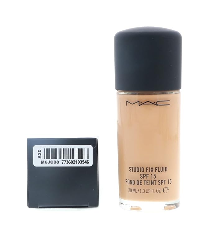 MAC Studio Fix Fluid Foundation SPF5, NC42, 1 Count, 1 Ounce-VivaGrace Women