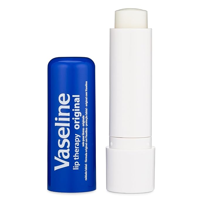 Vaseline Lip Therapy Original, Fast-Acting Lip Moisturizer For Very Dry Lips, Lip Balm Stick, 0.16 Oz Ea (Pack of 8)-VivaGrace Women
