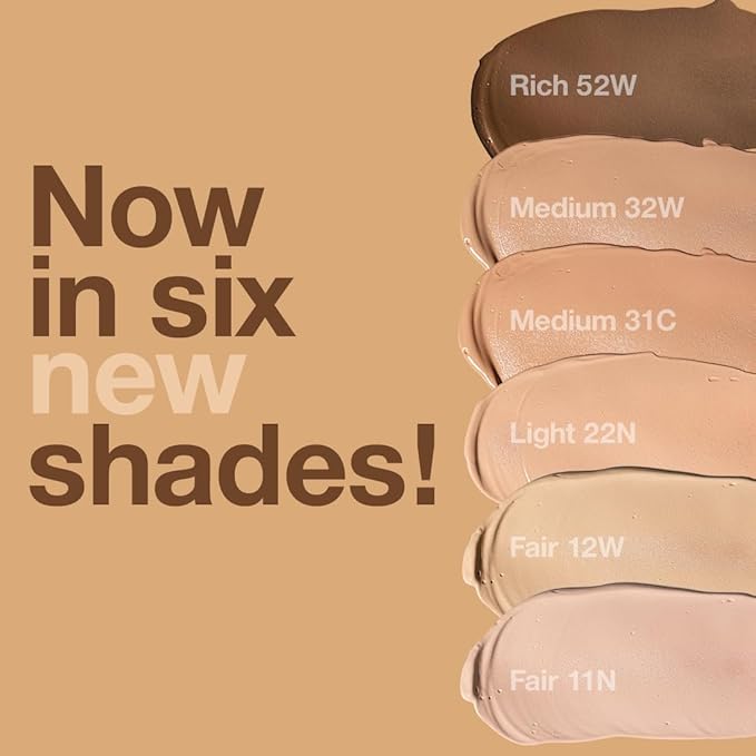 Palladio Full-Coverage Color Correction CC Cream, Oil-Free with Peptides & Vitamin C, Best for Correcting Redness and Uneven Skin Tone, Buildable Foundation Coverage (Rich 52W)-VivaGrace Women