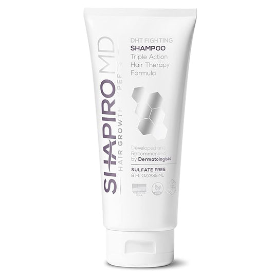 Shapiro MD Hair Growth Experts Vegan Hair Loss Shampoo for Thinning Hair | Experience Healthier, Fuller and Thicker Looking Hair (1 Month Supply)-VivaGrace Women