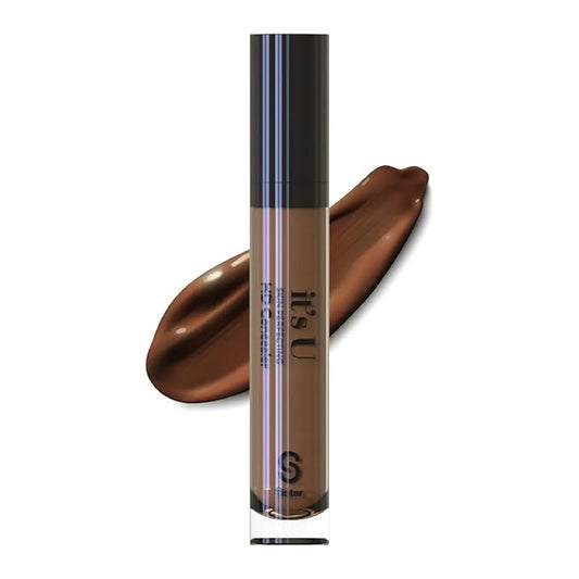 Sistar it's U Skin Perfecting HD Concealer Full Coverage Lightweight Long Lasting Correcting Liquid Contour Cover Masker Makeup 5 ml / 0.17 fl. oz (Deep Espresso)-VivaGrace Women
