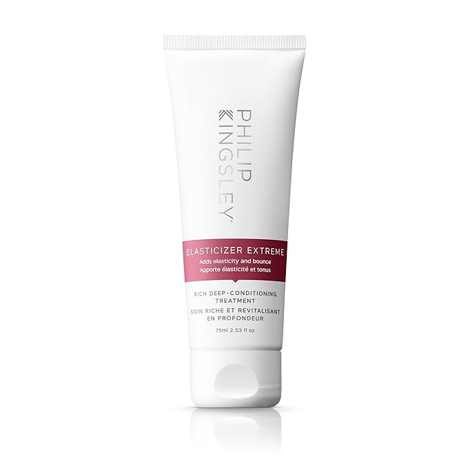 PHILIP KINGSLEY Elasticizer Extreme Deep-Conditioning Hair Mask Repair Treatment for Dry Curly Hair and Over-Processed or Damaged Hair Deeply Conditions, Adds Bounce and Shine, 2.5 oz-VivaGrace Women