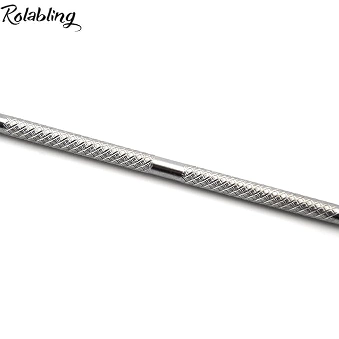 7.2 inches Pro Stainless Steel Make Up Spatula Double Sided Cosmetic Stirring Rod Nail Art Manicure Tools (size-2)-VivaGrace Women