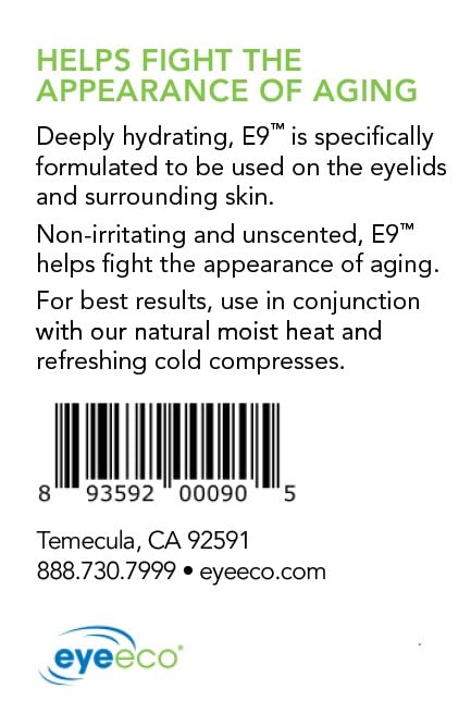 Eye Eco's Essential 9 Eyelid and Skin Therapy Anti-Aging Formula for Eyelid Hydration-VivaGrace Women