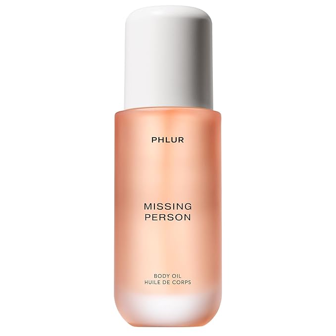 PHLUR Missing Person Body Oil For Women & Men - Lightweight & Nourishing - With Ceramide-Rich Oils & Skin-Mimicking Lipids - Bergamont, Musk, Orange & Sandalwood Floral Scented Body Oil (4 Fl Oz)-VivaGrace Women
