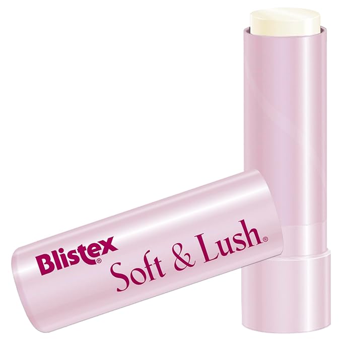 Blistex Soft & Lush Lip Protectant, 0.13 Ounce Tube, Pack of 6 – Softens & Conditions, Creamy Smooth Texture, Hydrating Lip Balm, Daily Lip Hydration,-VivaGrace Women