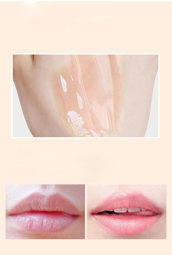 4 Pcs Lip Balm, Moisturizing Restors Moisture Bee Lip Mask for Dry Lips Lip Mask.(Honey)-VivaGrace Women