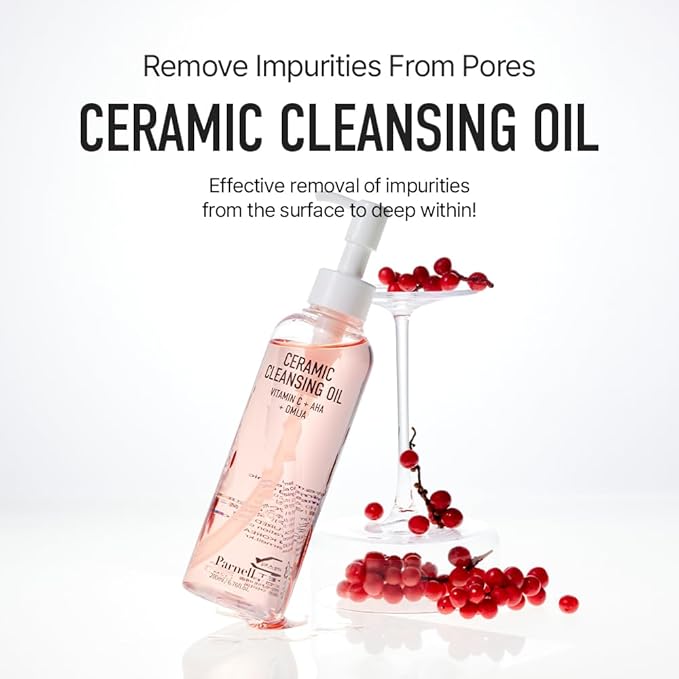 Parnell Aha Omija Ceramic Cleansing Oil 200ml / 6.76 fl.oz | blackhead melting, korean facial cleanser, korean skincare-VivaGrace Women