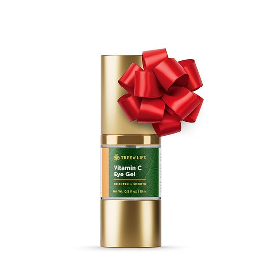 Tree of Life Beauty Anti-Aging Eye Treatment Gel Cream to Hydrate Dark Circles and Reduce Puffiness, Bags and Wrinkles, Vitamin C-VivaGrace Women
