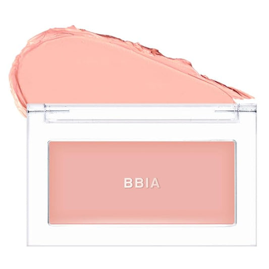 BBIA Ready To Wear Downy Cheek Cream Blush - Creamy Blendable & Buildable Blush Dewy Texture & Matte Finish High Pigment Longlasting Lightweight Natural Face Makeup (11 DOWNY PETAL)-VivaGrace Women