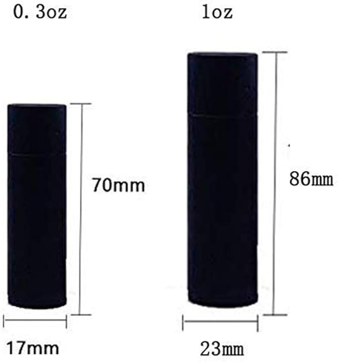 10 Pcs 1oz Cardboard Lip Balm Tubes Kraft Paper Lipstick Tube Empty Lip Gloss Containers Refillable Chapstick Container Round Paper Solid Tube for DIY Cosmetic Samples Lotion Deodorant,Brown-VivaGrace Women