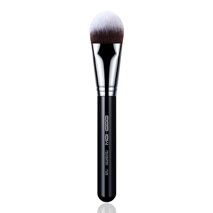 EIGSHOW Flat Foundation Brush, Large Face Makeup Brush with Soft Dense Synthetic Bristles for Blending Liquid Cream Powder (F628)-VivaGrace Women