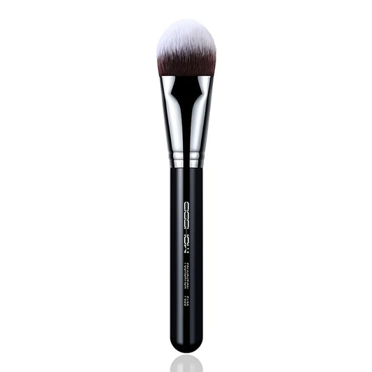 EIGSHOW Flat Foundation Brush, Large Face Makeup Brush with Soft Dense Synthetic Bristles for Blending Liquid Cream Powder (F628)-VivaGrace Women