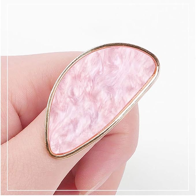 2 Pcs Resin Mixing Palette with Finger Rings Eyelash Extension Glue Rings Nail Art Equipment-VivaGrace Women