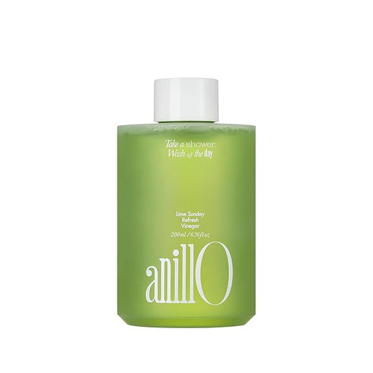 Lime Sunday Refresh Hair Vinegar with Vitamin C, Vinegar, Green Mint for Deep Cleansing Oily Scalp and Reducing Oil Production, Lime Citrus Scent, Silicone, Sulfate & Paraben Free (200ml / 6.76 fl.Oz)-VivaGrace Women