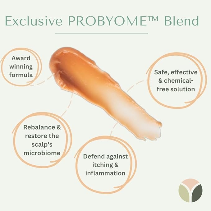 Yobee Restorative Scalp Mask - Dry Scalp Treatment Hair Mask - Probiotic Extracts, Organic Honey, Turmeric, Vitamin B12 - Natural Dry, Itchy, Sensitive Scalp and Dandruff Relief - for Adults, 4 fl oz-VivaGrace Women