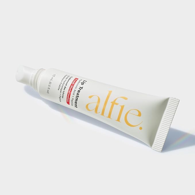 Alfie Hyaluronic Acid Lip Booster -Watermelon Flavor -15ml/0.5 Fl. Oz -Peptide Lip Treatment -Lip Plumper & Filler -Lip Serum & Moisturizer -Lip Volume Hydrating Treatment -Vegan Friendly, Non-Toxic-VivaGrace Women