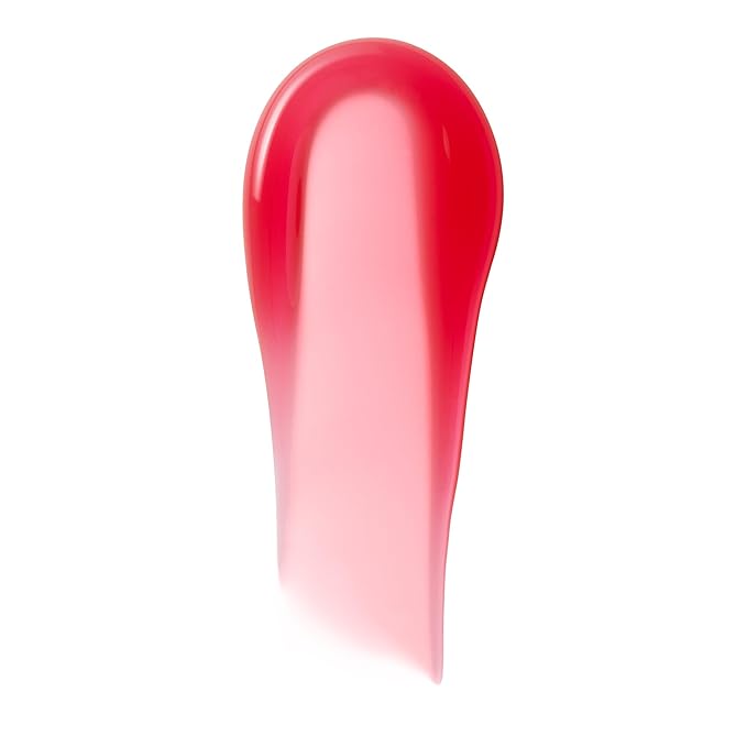 e.l.f. Glow Reviver Lip Oil, Nourishing Tinted Lip Oil For A High-shine Finish, Infused With Jojoba Oil, Vegan & Cruelty-free, Red Delicious-VivaGrace Women