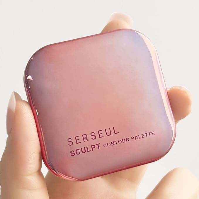 Face Contour Palette Face Sculpting Contouring Palette Powder Bronzer Makeup Palette with brush - Highly Pigmented Contour Powder For Contouring-VivaGrace Women