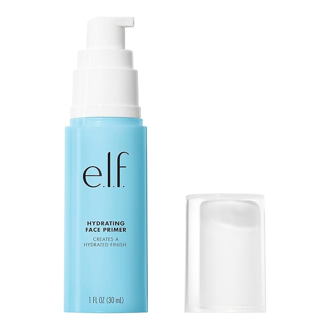 e.l.f. Hydrating Face Primer, Makeup Primer For Flawless, Smooth Skin & Long-Lasting Makeup, Fills In Pores & Fine Lines, Vegan & Cruelty-free, Large-VivaGrace Women