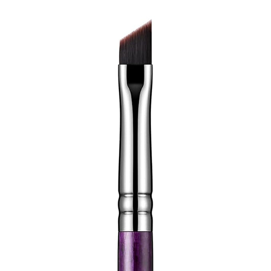 Eyeliner Brush Fine Angled - PRO Precision Gel Eye Liner Makeup Brush -Ultra Thin Slanted Flat Angle - Premium Cruelty Free Synthetic Bristles (E835 Purple)-VivaGrace Women