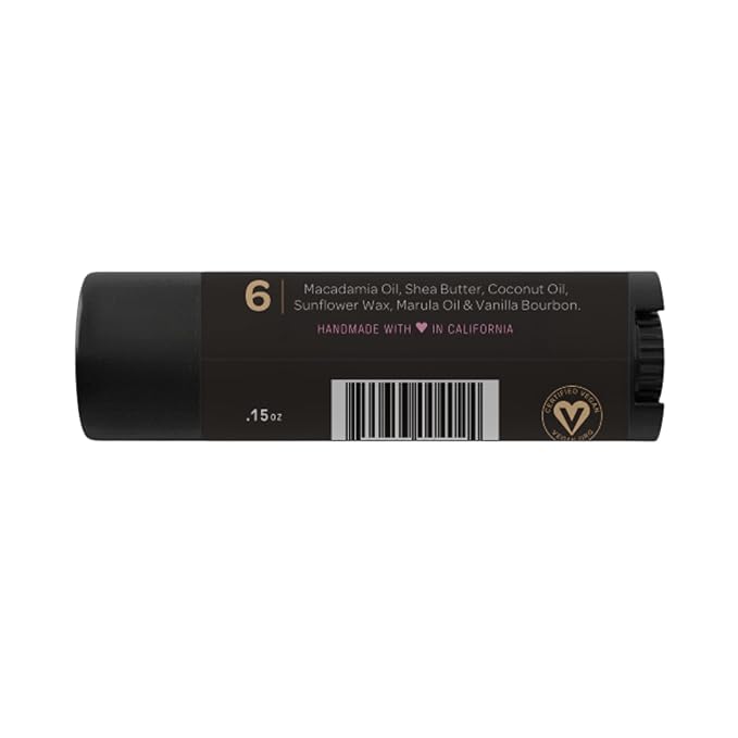 Natural Lip Butter Lip Balm - Vanilla - Pure Enough to Eat - Made With Just 6 Vegan Ingredients - 100% Natural & Organic Moisturizing Lip Care for All Day Hydration (2-Pack)-VivaGrace Women