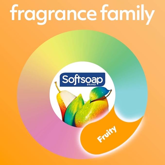 Softsoap Antibacterial Liquid Hand Soap Refill, White Tea & Berry Scented Hand Soap, 50 Ounce(Packaging May Vary)